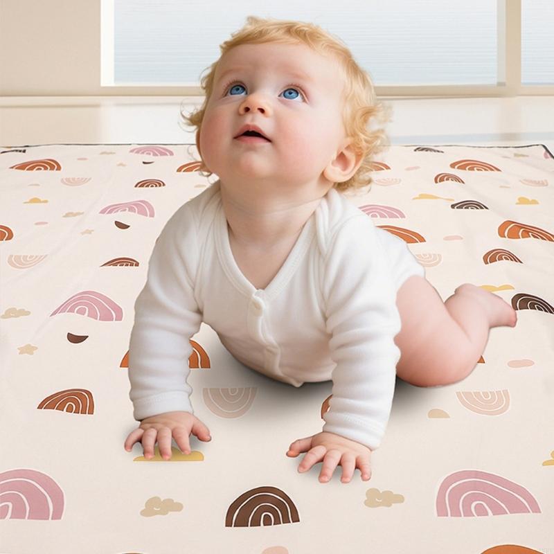Highchair Splash Mat - Reusable Silicone Splash Mat For Kids