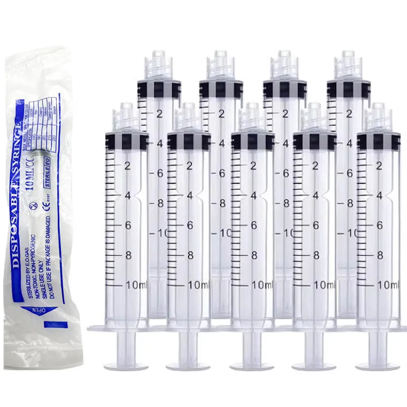 10ml Luer Lock Plastic Syringe - Baby Food Allergy Rash 评论和价格