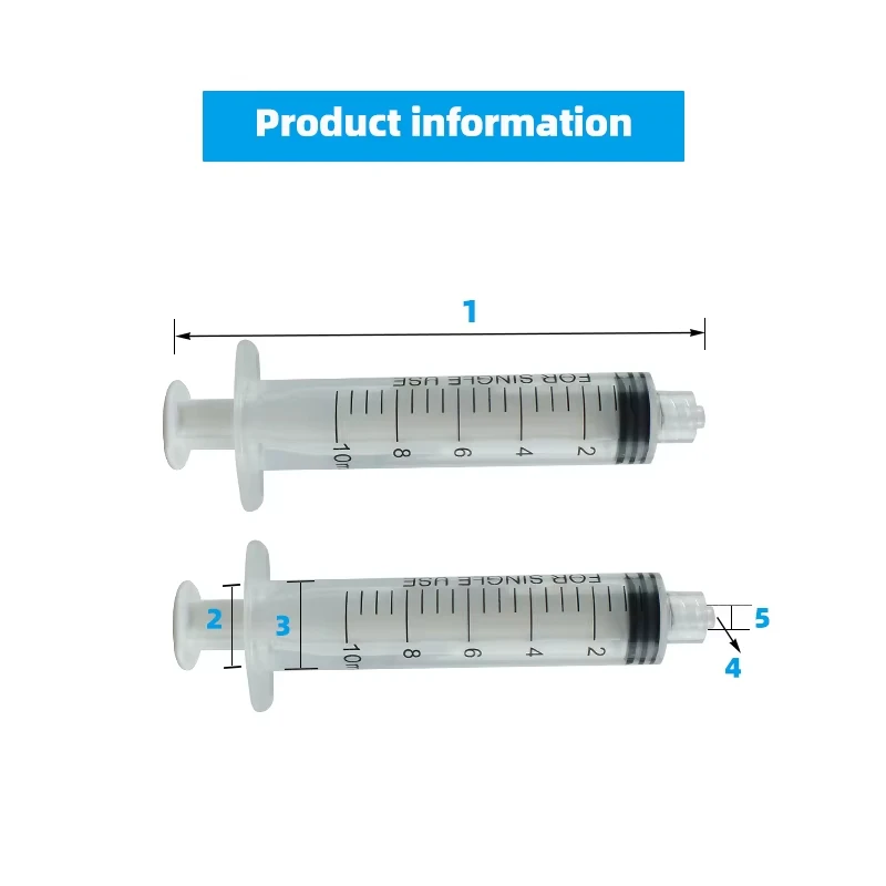 10ml Luer Lock Plastic Syringe - Baby Food Allergy Rash 评论和价格