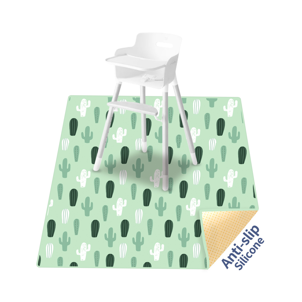 HappyFlute Splat Mat for Under - Highchair Splash Mat 评论和价格