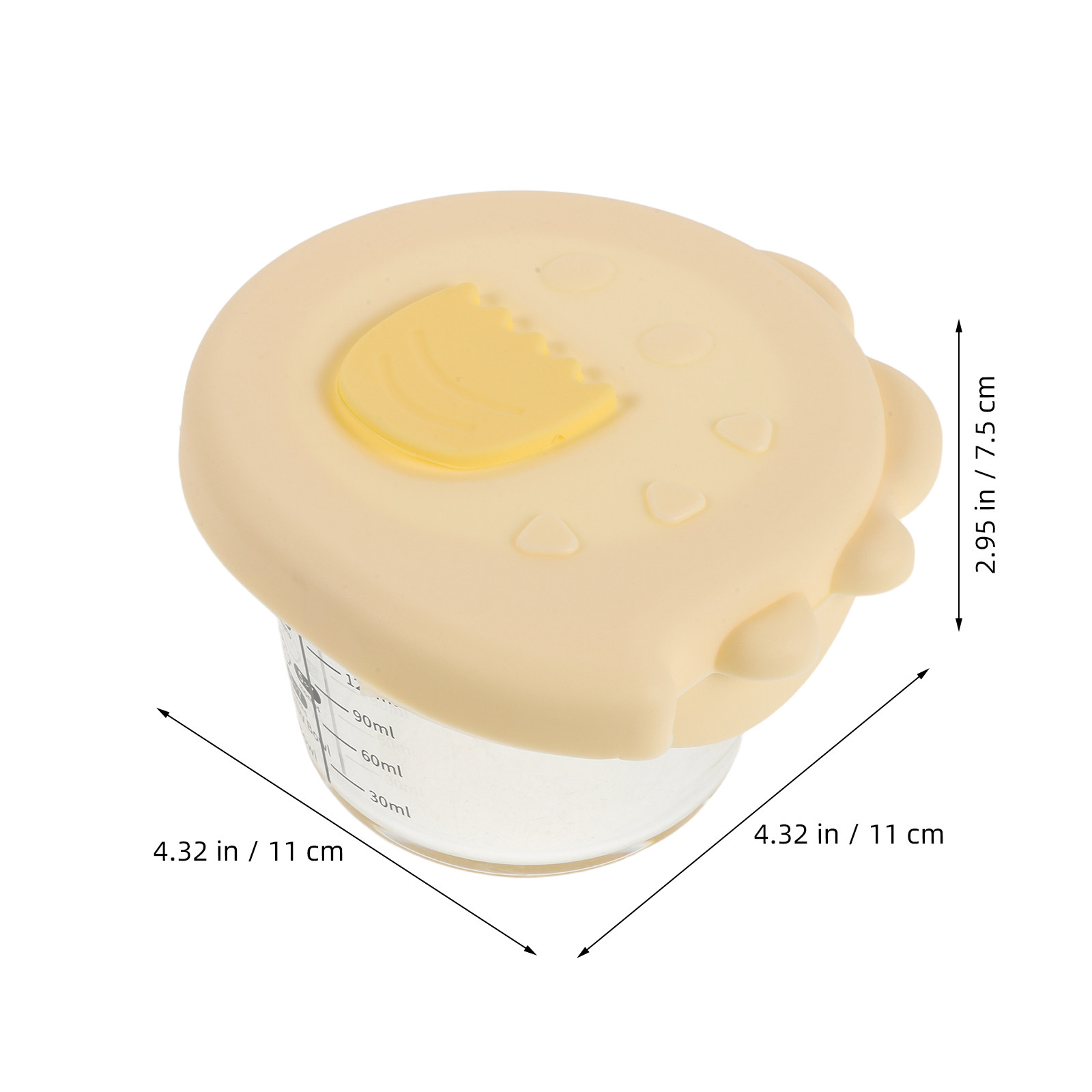 2Pcs Baby Food Storage Bowls G - Baby Food Glass Containers 评论和价格