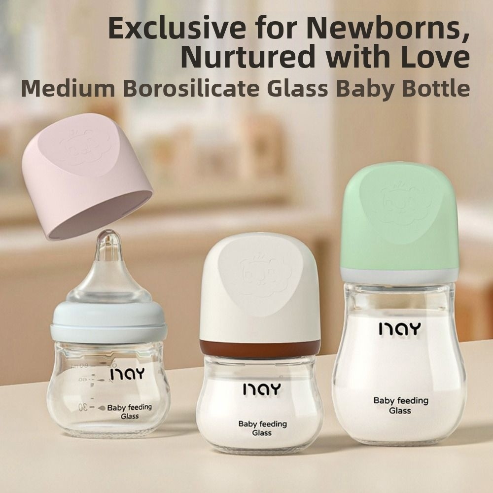 Glass Baby Bottle Anti-flatule - Baby Food Glass Containers 评论和价格