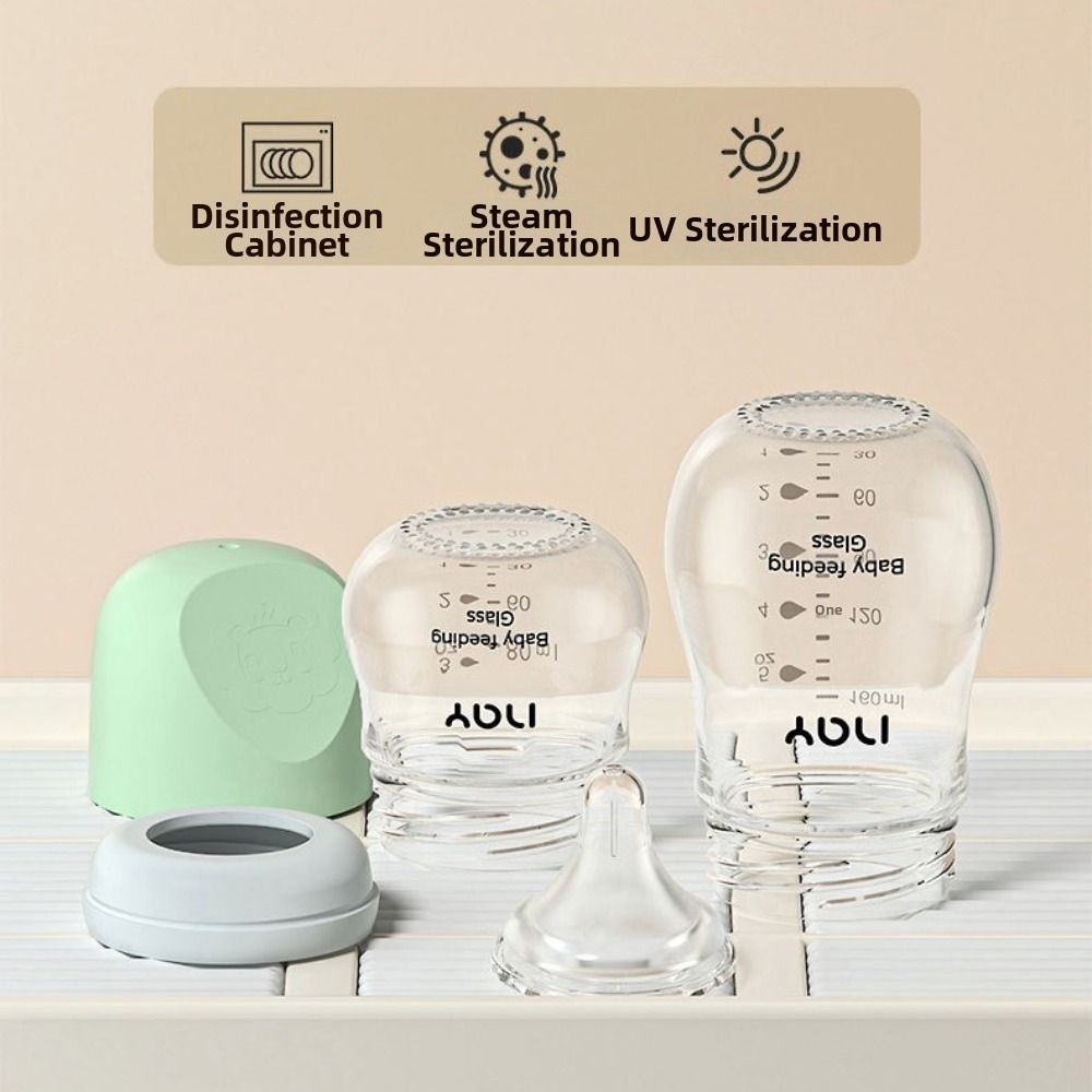 Glass Baby Bottle Anti-flatule - Baby Food Glass Containers 评论和价格