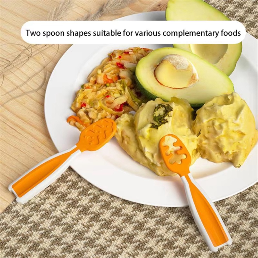 ABGG-Baby Self-Feeding Spoon S - Baby Food For 6 Months 评论和价格