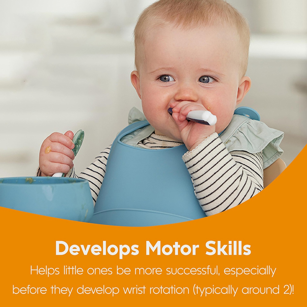 ABGG-Baby Self-Feeding Spoon S - Baby Food For 6 Months 评论和价格