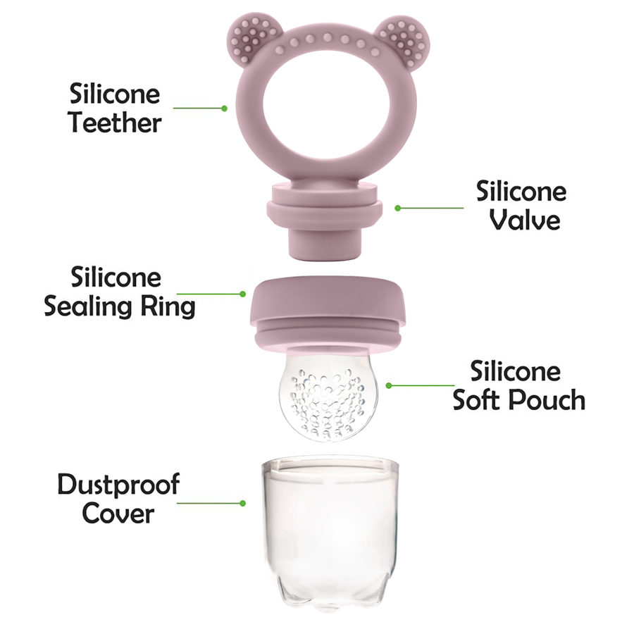 Baby Pacifier Fruit Feeder Wit - Baby Food For 6 Months 评论和价格