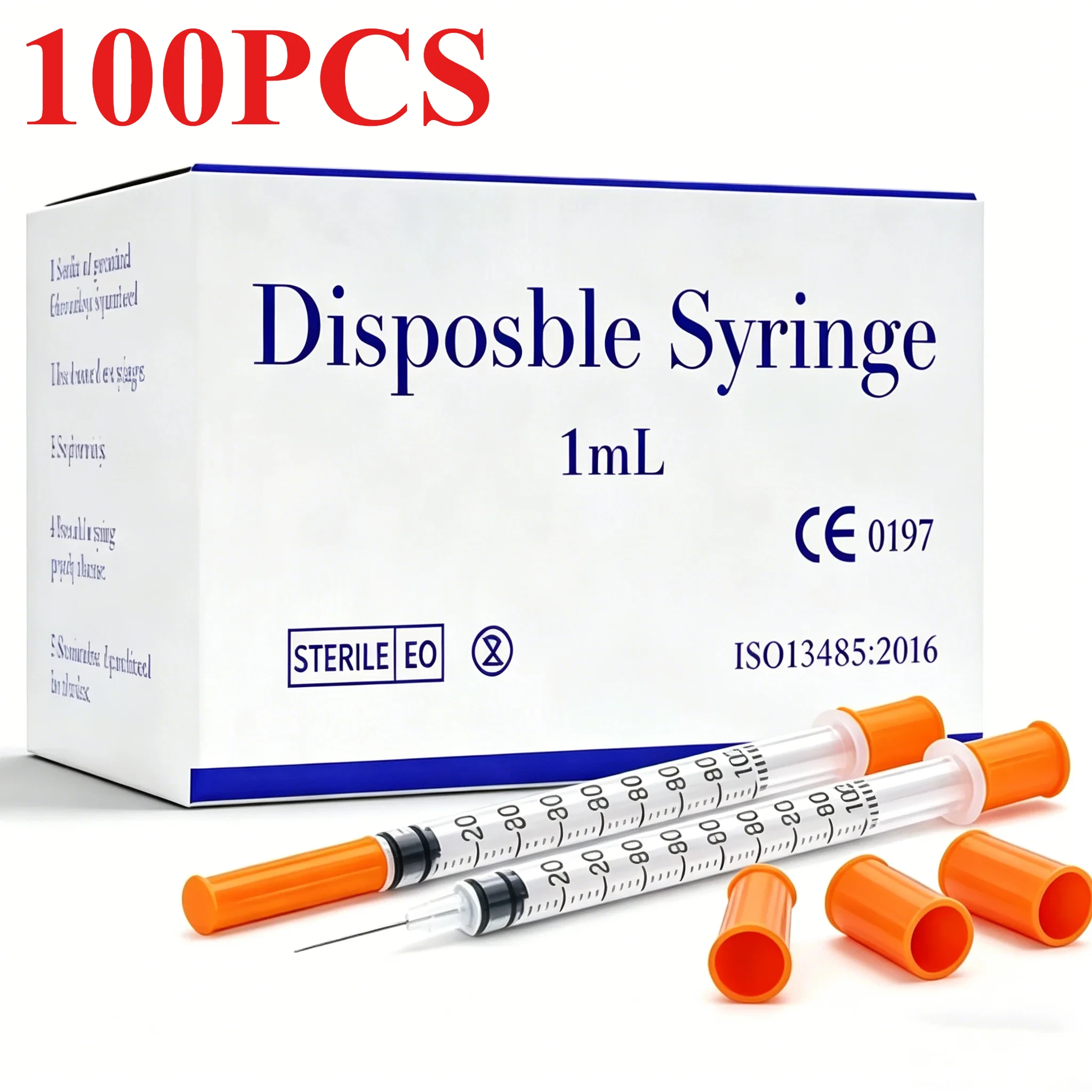 100 Pieces 1ml/0.5mlcc Various - Baby Food Allergy Rash 评论和价格
