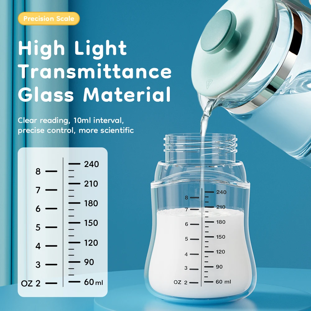 Baby Bottle High Borosilicate  - Baby Food Glass Containers 评论和价格