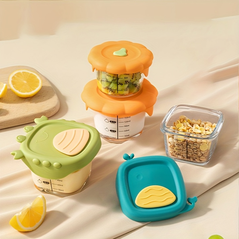 120/180ml Glass Baby Food Cont - Baby Food Glass Containers 评论和价格