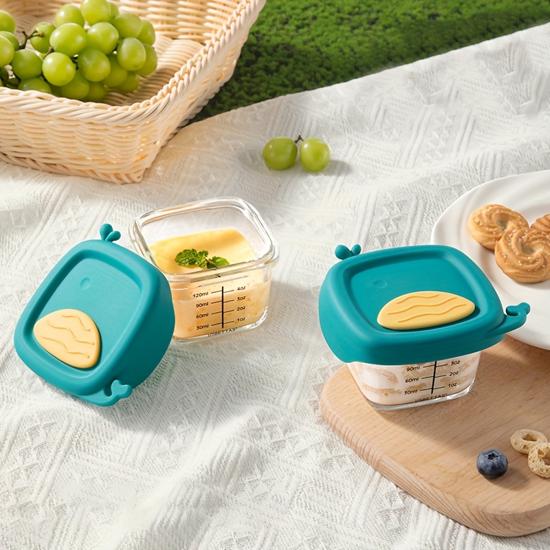 120/180ml Glass Baby Food Cont - Baby Food Glass Containers 评论和价格