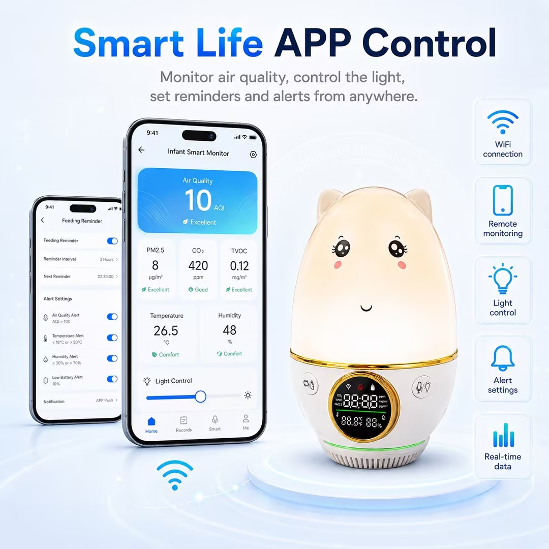 Smart Baby Monitor, Three Type - Baby Food Tracker 评论和价格