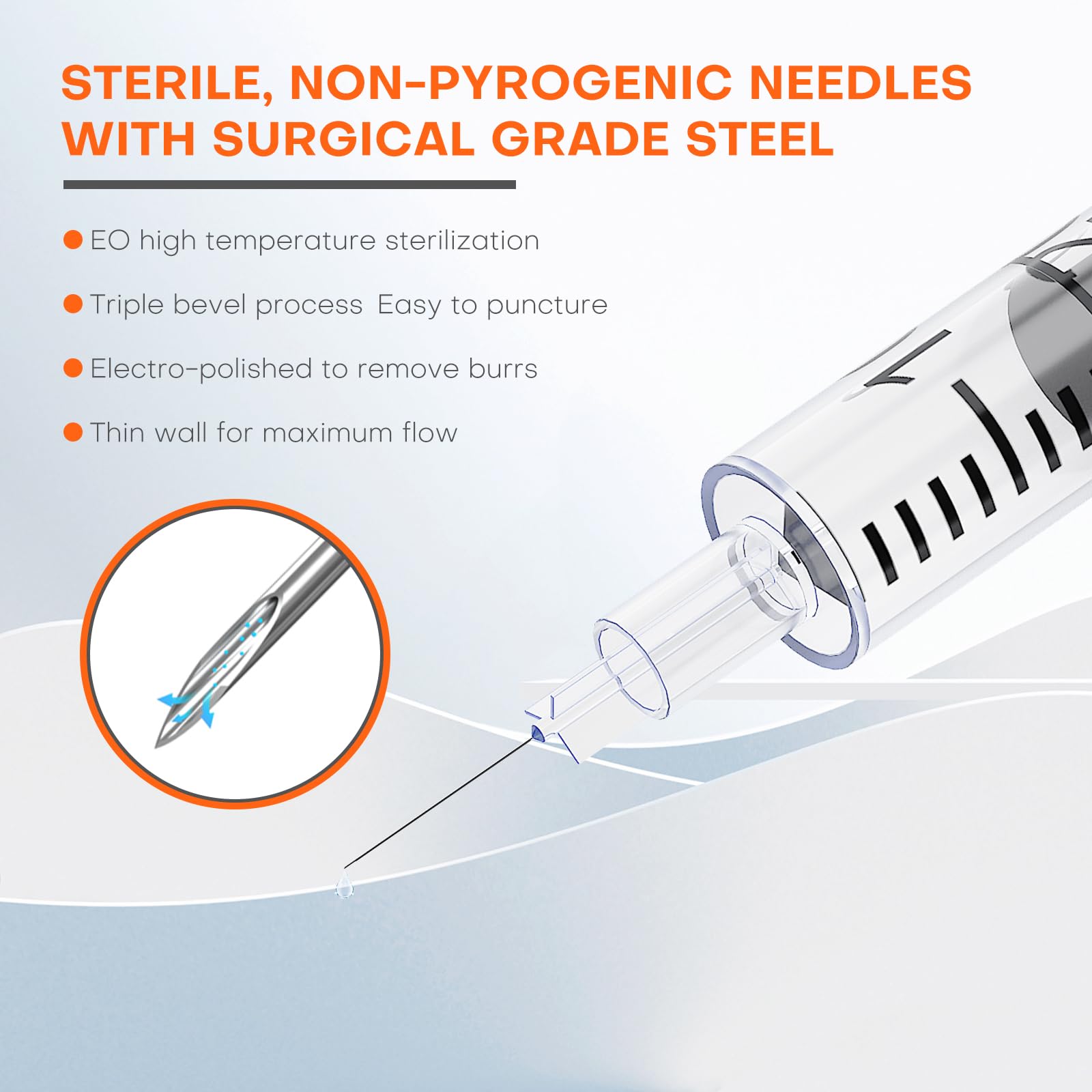 1ml/1cc 31G 8mm Sterilized Ins - Baby Food Allergy Rash 评论和价格