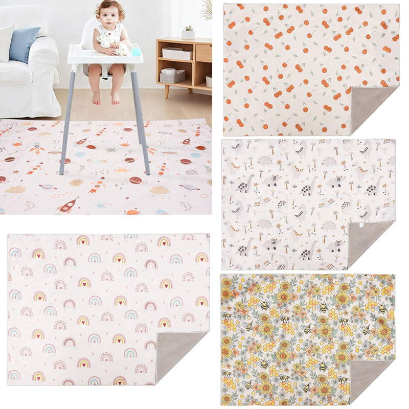 Cartoon Baby High Chair Splash - Highchair Splash Mat 评论和价格