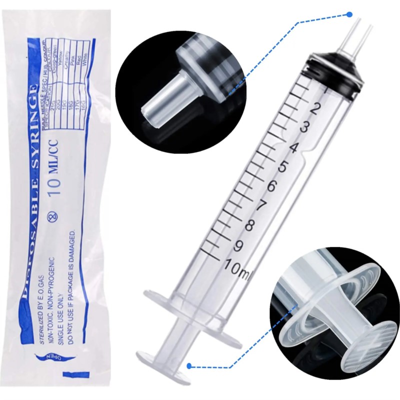 10-100PCS 10ml Plastic Luer Sl - Baby Food Allergy Rash 评论和价格