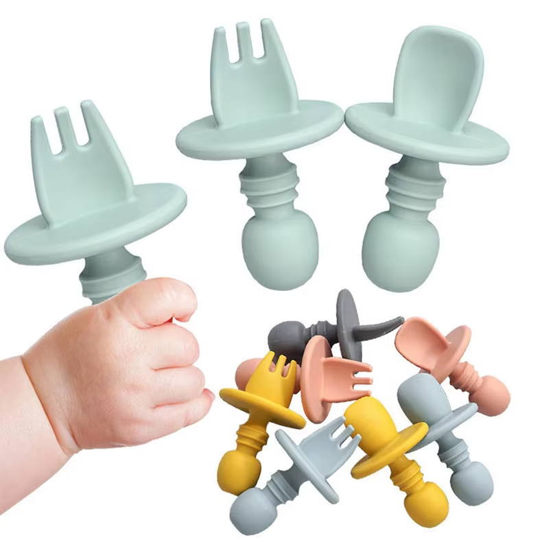 Baby silicone tableware, baby  - Baby Food For 6 Months 评论和价格