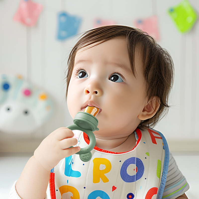 Baby Pacifier Fruit Feeder Wit - Baby Food For 6 Months 评论和价格