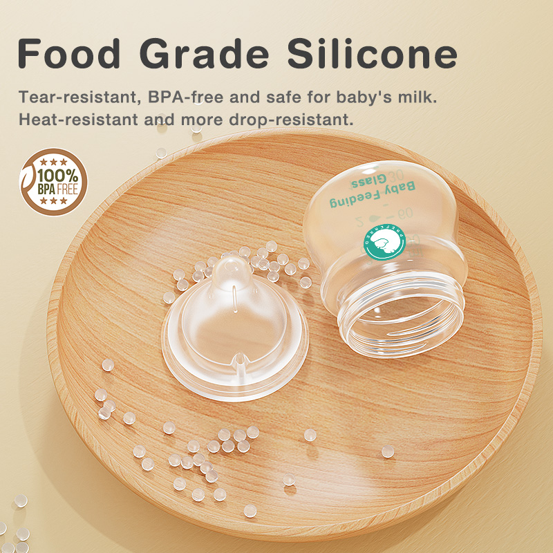 1PCS Newborn Feeding Bottles 9 - Baby Food Glass Containers 评论和价格