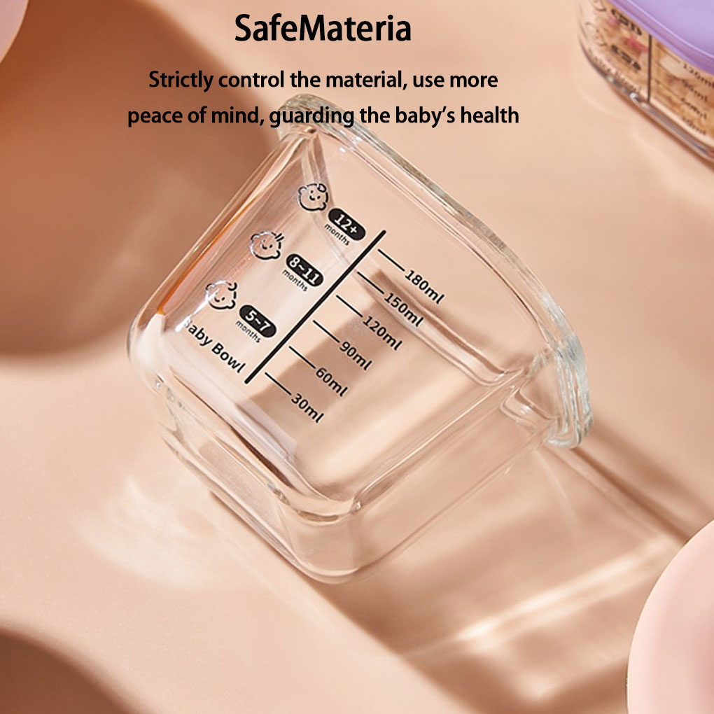 4pack/lot Kids Glass Baby Food - Baby Food Glass Containers 评论和价格